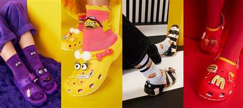 MCDONALD'S X CROCS FIRST EVER COLLAB.